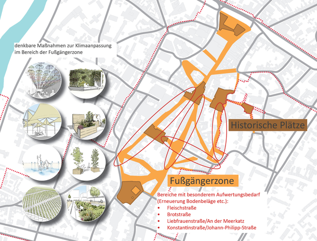 Vorschlag: T.02: Gestalterische und klimaangepasste Aufwertung Fußgängerzone